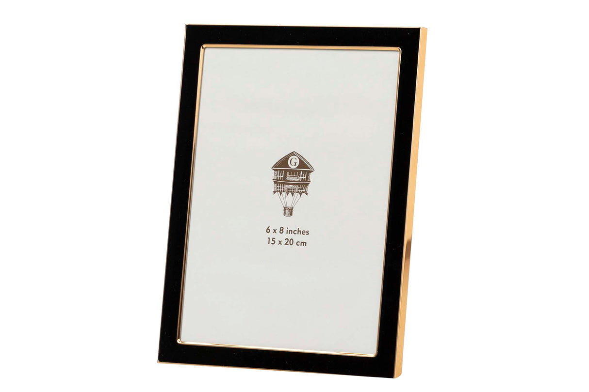 PORTAFOTOS METAL NEGRO 15x20 CM