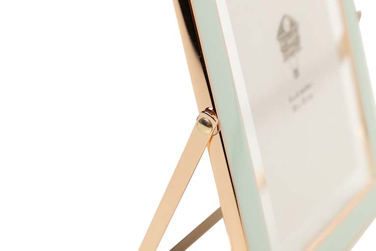 PORTAFOTOS METAL VERDE 10x15 CM