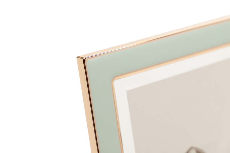 PORTAFOTOS METAL VERDE 13x18 CM