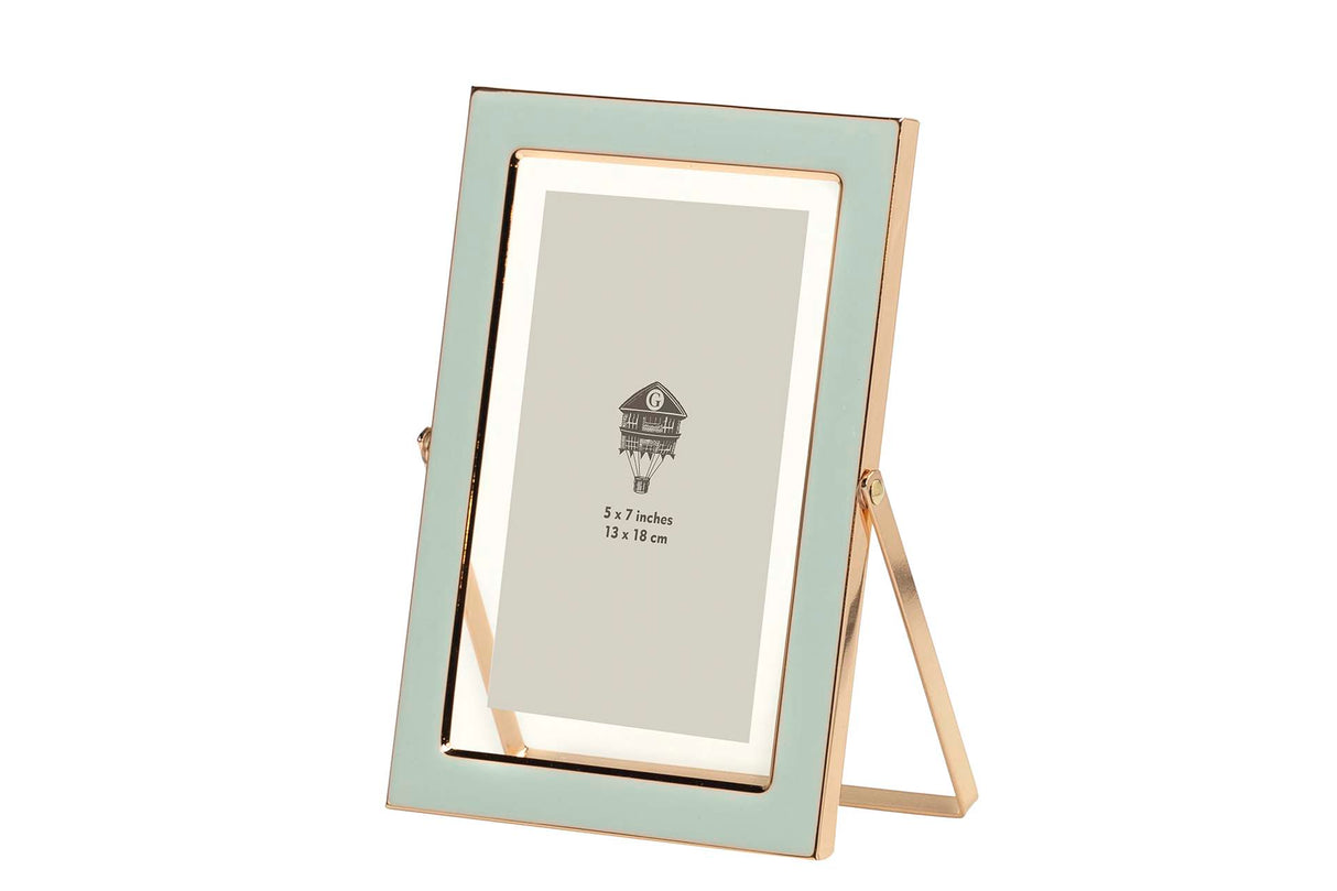 PORTAFOTOS METAL VERDE 13x18 CM