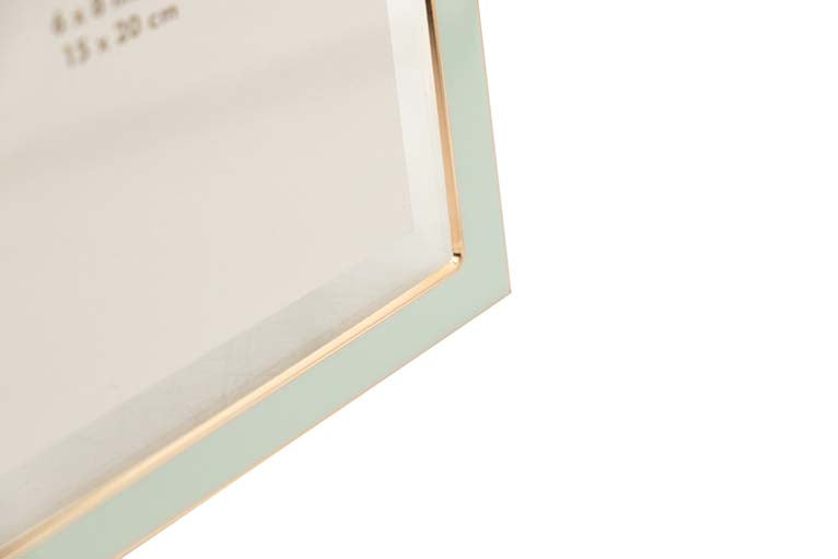 PORTAFOTOS METAL VERDE 15x20 CM
