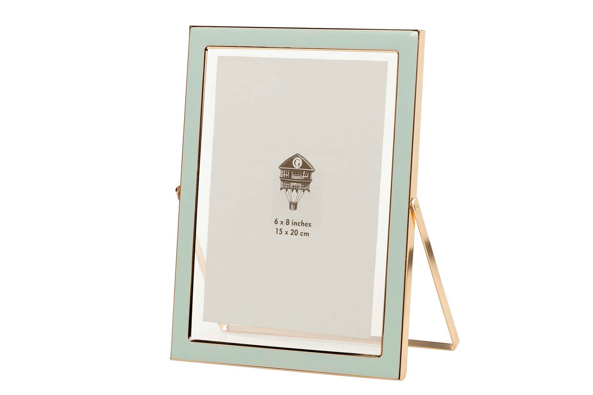 PORTAFOTOS METAL VERDE 15x20 CM