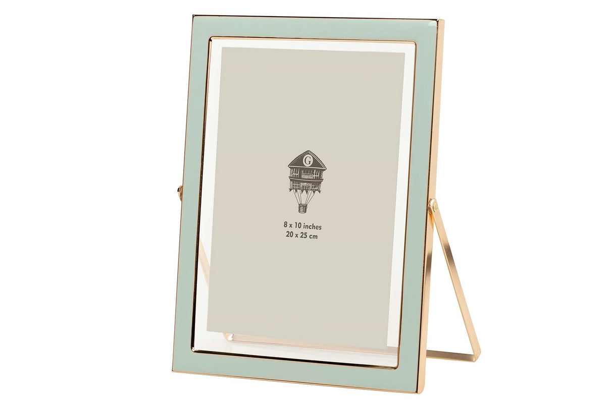 PORTAFOTOS METAL VERDE 20x25 CM