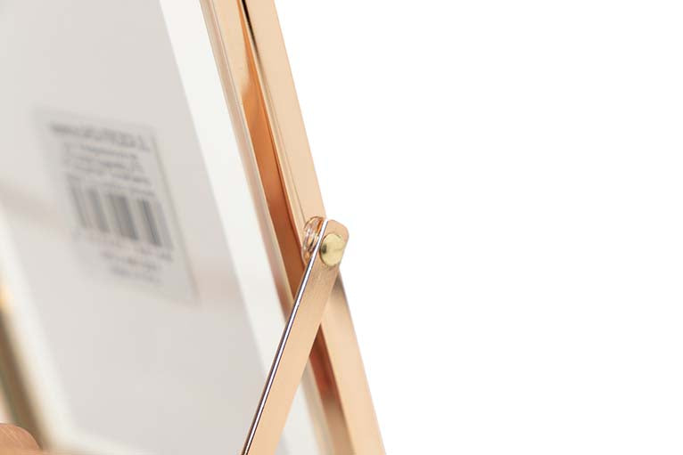 PORTAFOTOS METAL BLANCO 10x15 CM