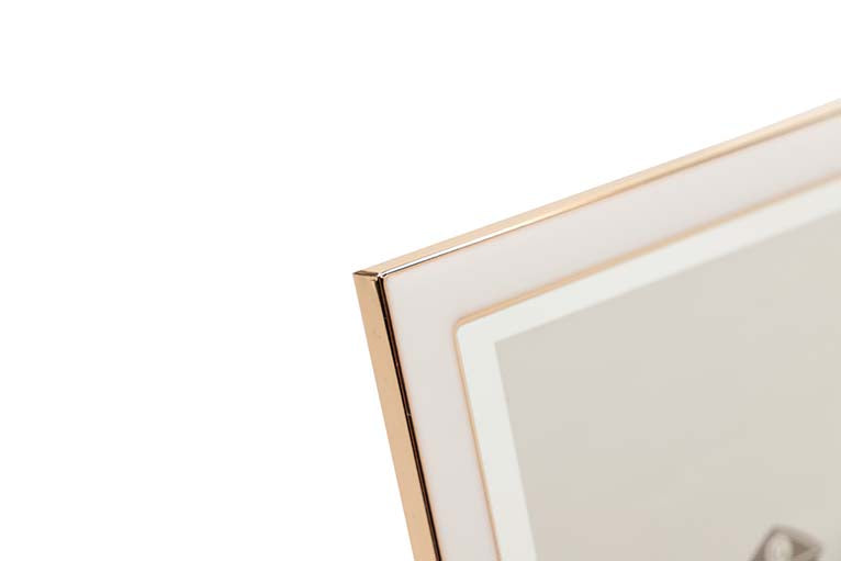 PORTAFOTOS METAL BLANCO 15x20 CM