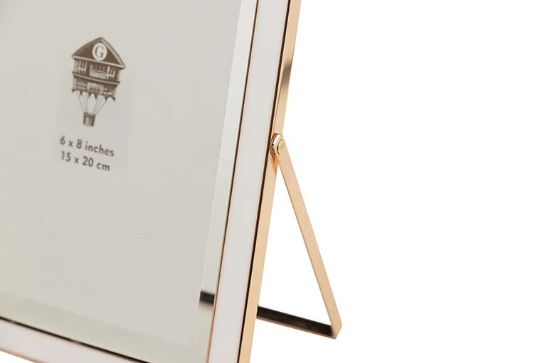 PORTAFOTOS METAL BLANCO 15x20 CM