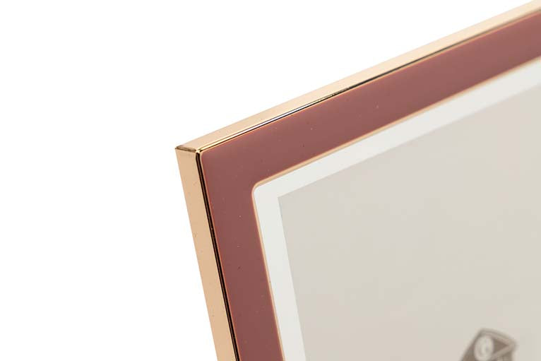 PORTAFOTOS METAL ROSA 20x25 CM