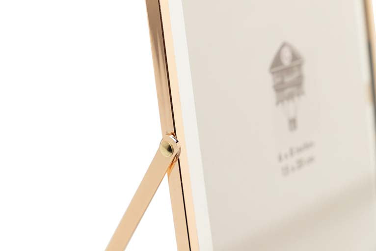 PORTAFOTOS METAL DORADO 15x20 CM