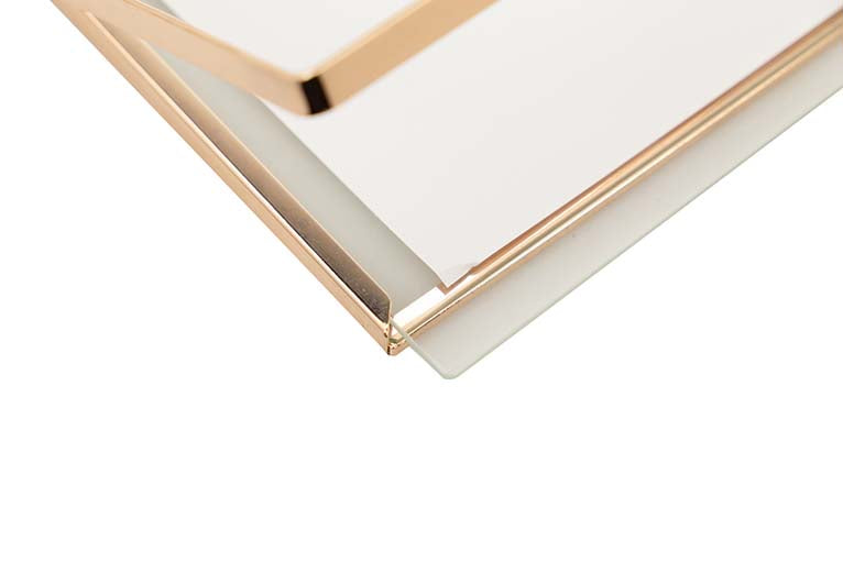 PORTAFOTOS METAL DORADO 15x20 CM