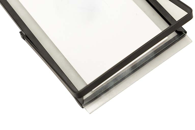 PORTAFOTOS METAL NEGRO 10x15 CM