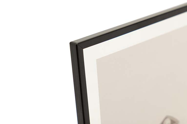 PORTAFOTOS METAL NEGRO 15x20 CM