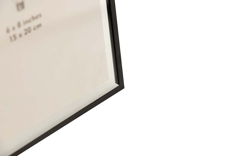 PORTAFOTOS METAL NEGRO 15x20 CM