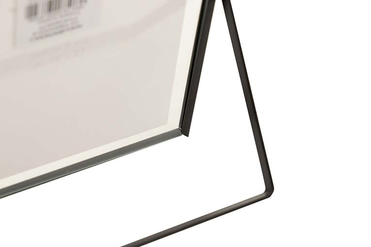 PORTAFOTOS METAL NEGRO 15x20 CM