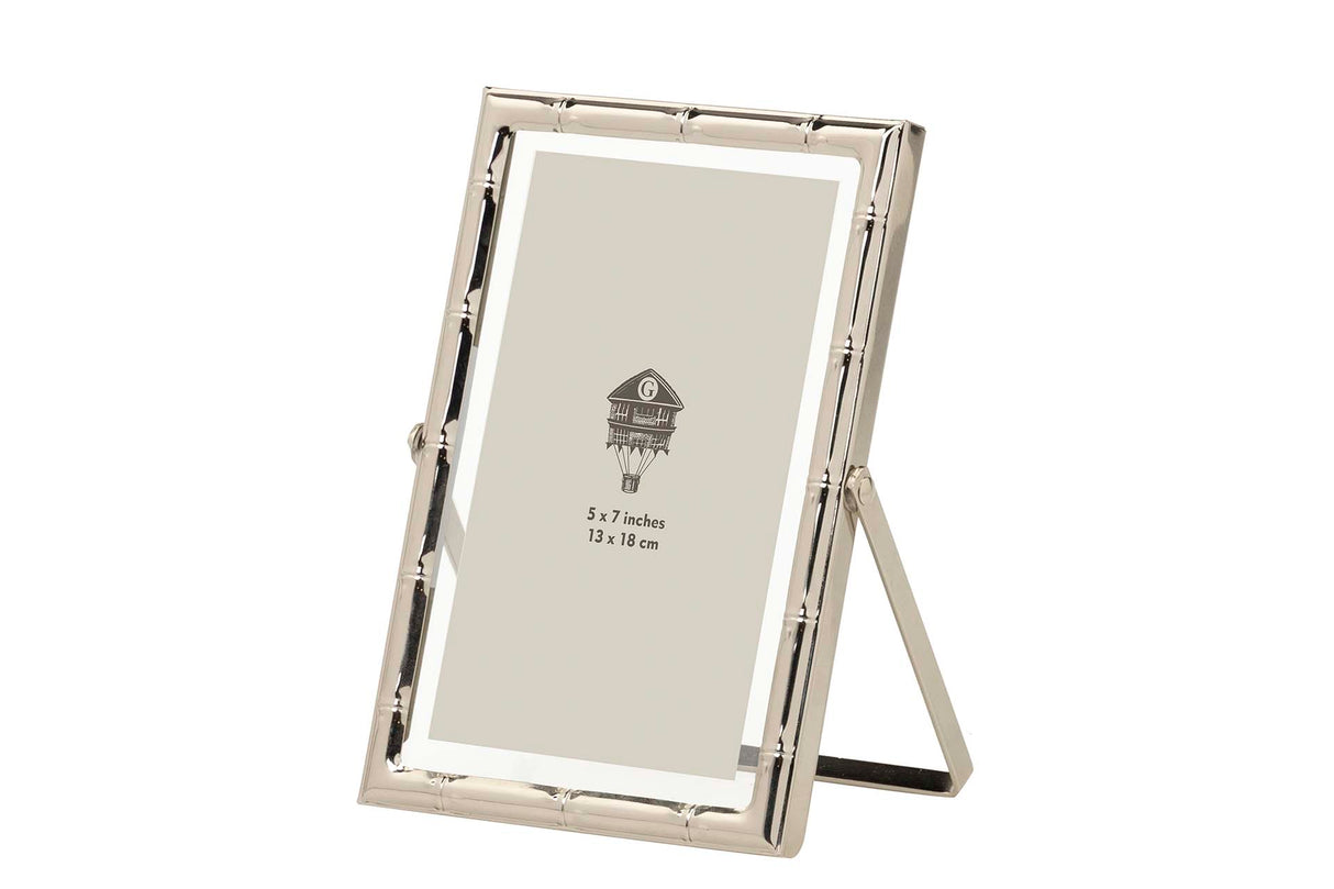 PORTAFOTOS METAL PLATEADO 13x18 CM