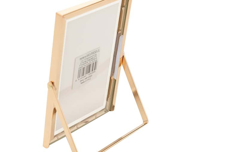 PORTAFOTOS METAL DORADO 13x18 CM