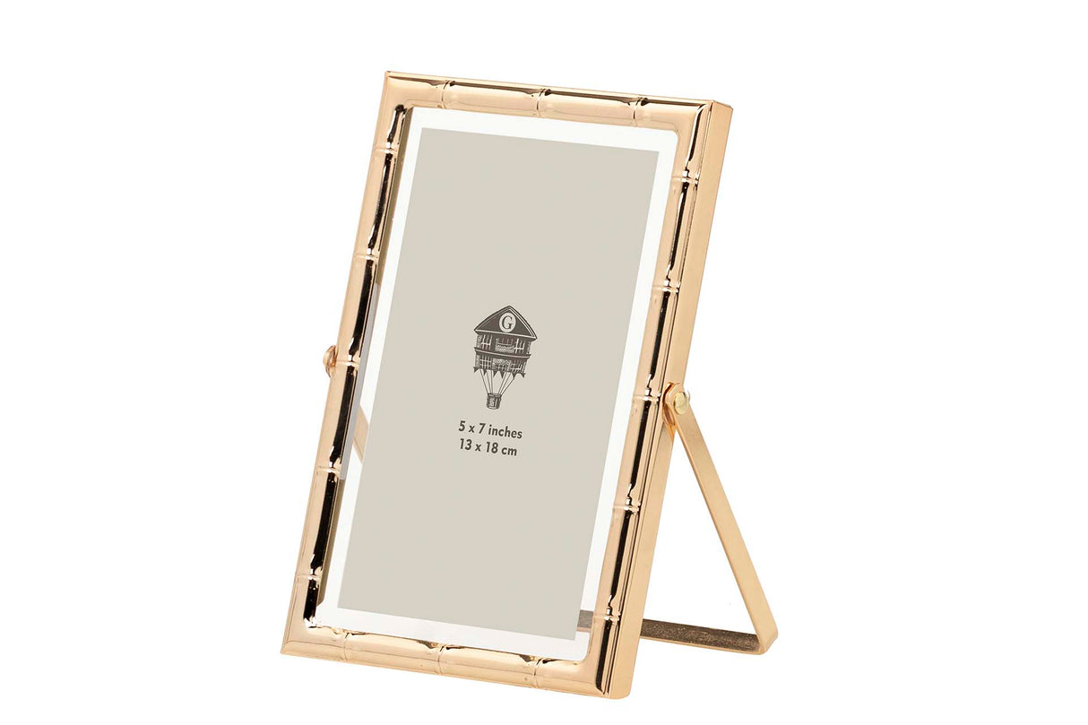 PORTAFOTOS METAL DORADO 13x18 CM