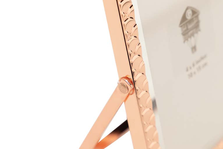 PORTAFOTOS METAL ROSA 13x18 CM