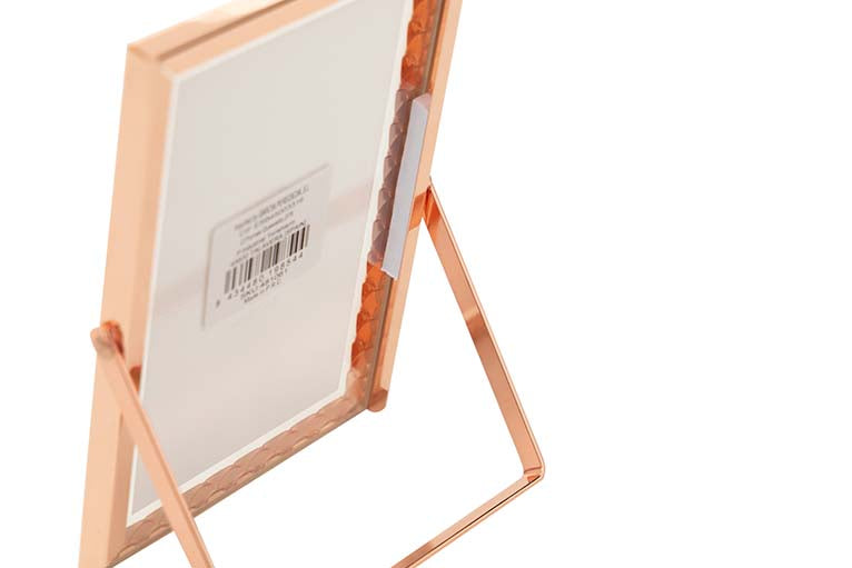 PORTAFOTOS METAL ROSA 13x18 CM