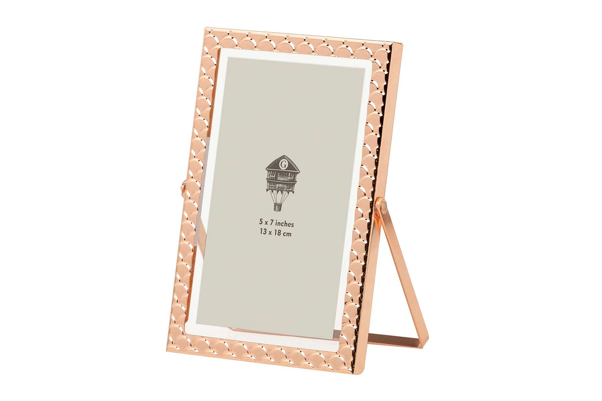 PORTAFOTOS METAL ROSA 13x18 CM