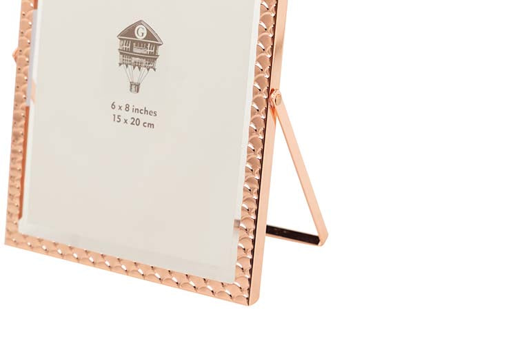 PORTAFOTOS METAL ROSA 15x20 CM