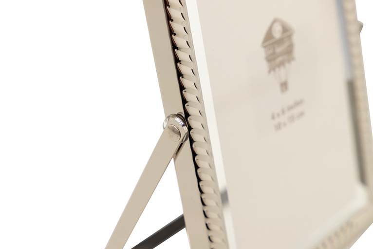 PORTAFOTOS METAL PLATEADO 13x18 CM