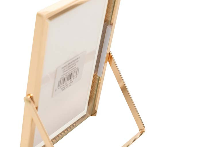 PORTAFOTOS METAL DORADO 13x18 CM