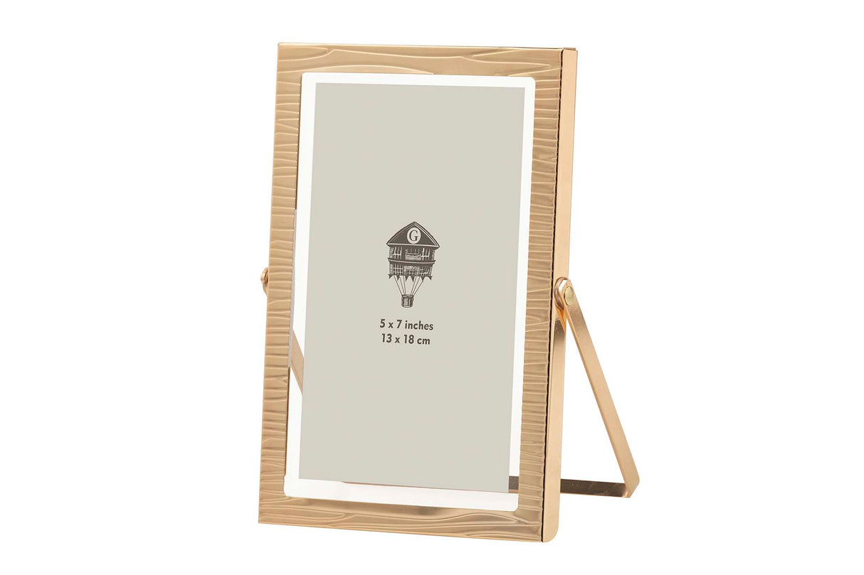 PORTAFOTOS METAL DORADO 13x18 CM