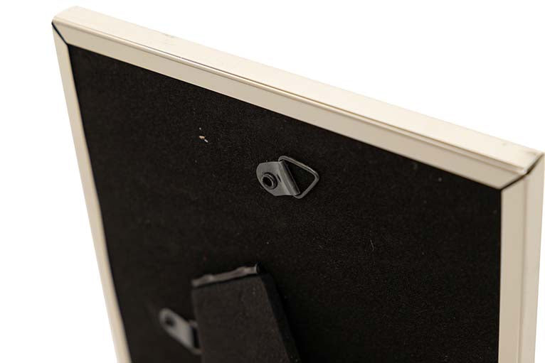 PORTAFOTOS METAL PLATEADO 10x15 CM