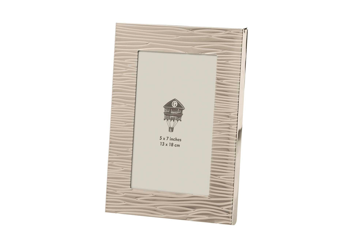 PORTAFOTOS METAL PLATEADO 13x18 CM