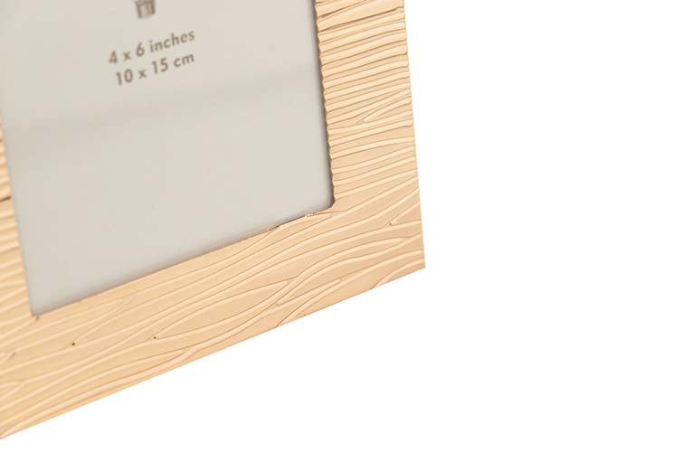 PORTAFOTOS METAL DORADO 10x15 CM