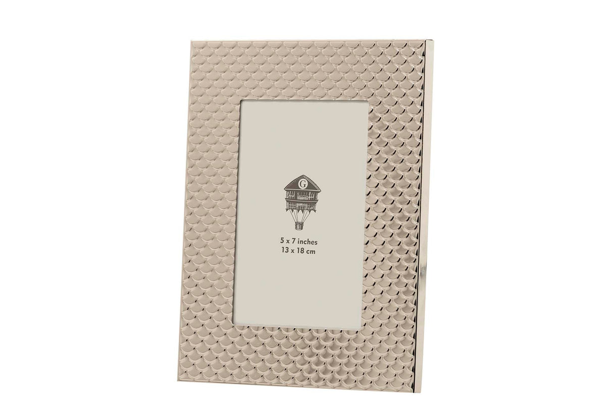 PORTAFOTOS METAL PLATEADO 13x18 CM