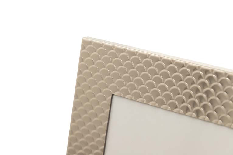 PORTAFOTOS METAL PLATEADO 15x20 CM