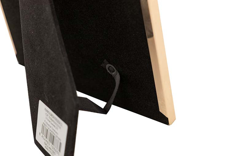 PORTAFOTOS METAL DORADO 10x15 CM