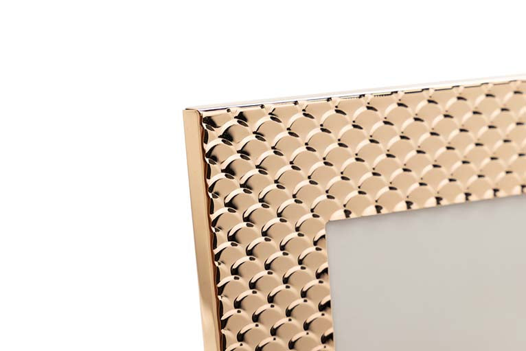 PORTAFOTOS METAL DORADO 15x20 CM