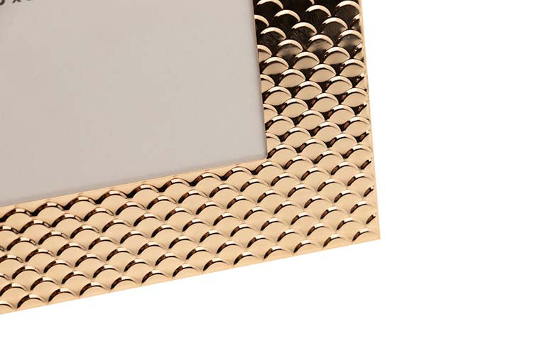 PORTAFOTOS METAL DORADO 15x20 CM