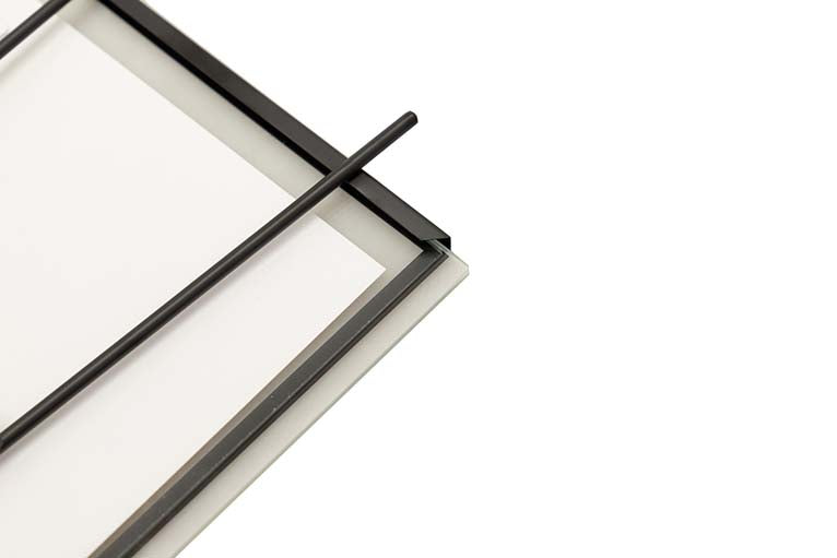 PORTAFOTOS METAL NEGRO 25x20 CM