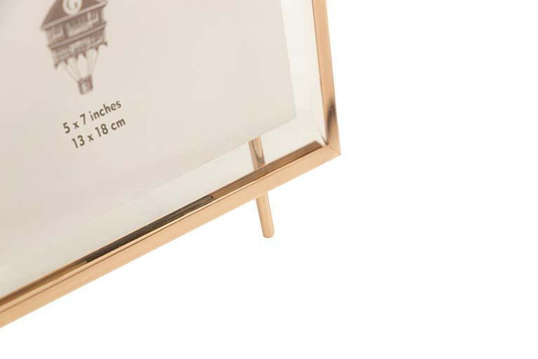 PORTAFOTOS METAL DORADO 18x13 CM