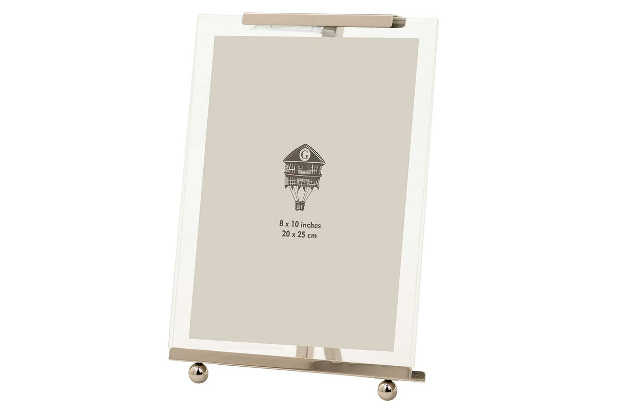 PORTAFOTOS METAL PLATEADO 20x25 CM