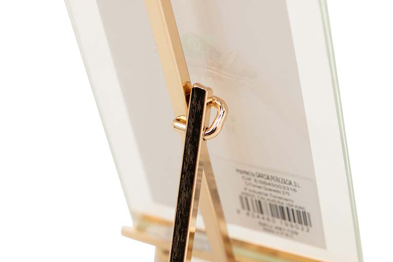 PORTAFOTOS METAL DORADO 13x18 CM