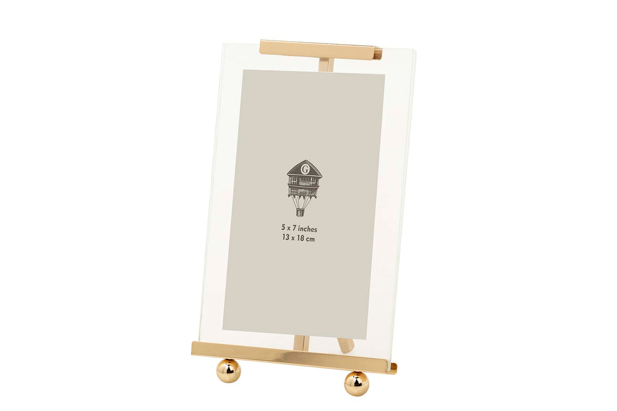 PORTAFOTOS METAL DORADO 13x18 CM