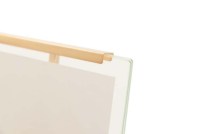 PORTAFOTOS METAL DORADO 15x20 CM