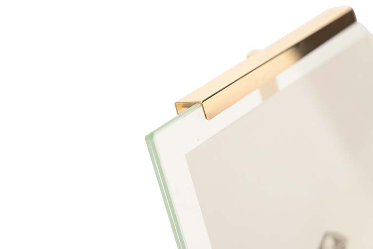 PORTAFOTOS METAL DORADO 15x20 CM