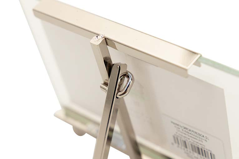 PORTAFOTOS METAL PLATEADO 13x18 CM