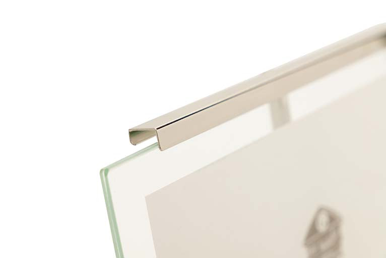 PORTAFOTOS METAL PLATEADO 15x20 CM