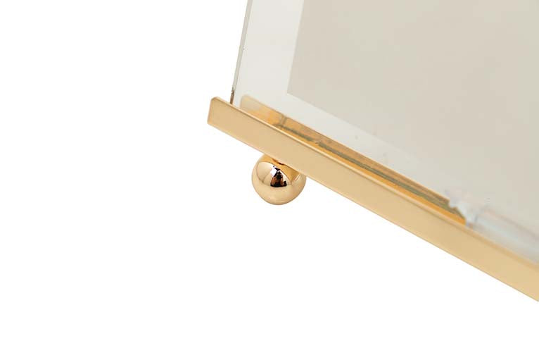 PORTAFOTOS METAL DORADO 15x20 CM