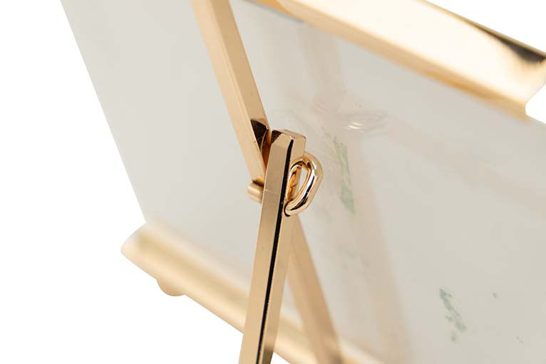 PORTAFOTOS METAL DORADO 15x20 CM