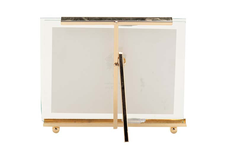 PORTAFOTOS METAL DORADO 15x20 CM