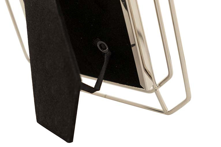 PORTAFOTOS METAL PLATEADO 13x18 CM