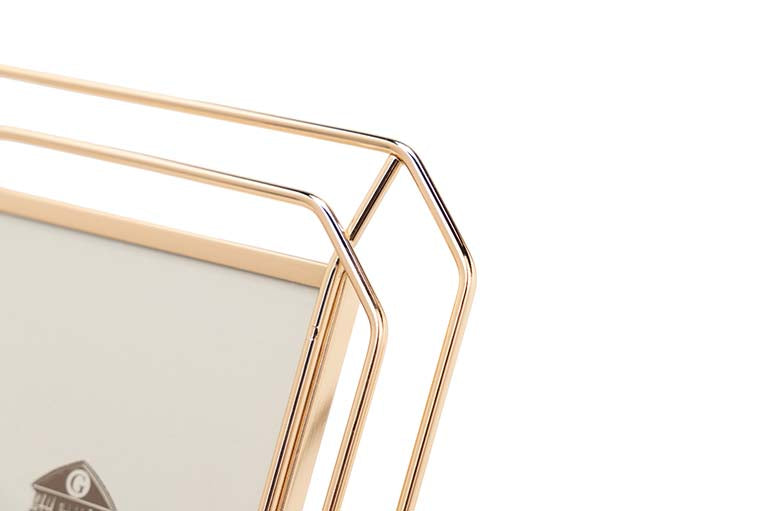 PORTAFOTOS METAL DORADO 13x18 CM