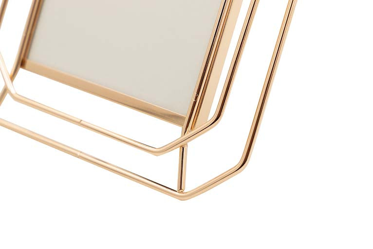 PORTAFOTOS METAL DORADO 13x18 CM